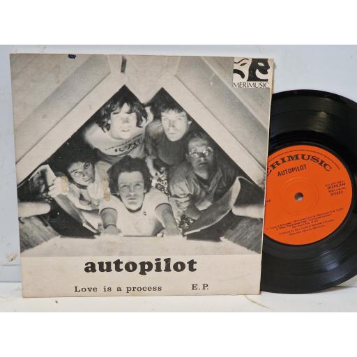 AUTOPILOT, Love Is A Process, JHEPS-2244, 7" EP