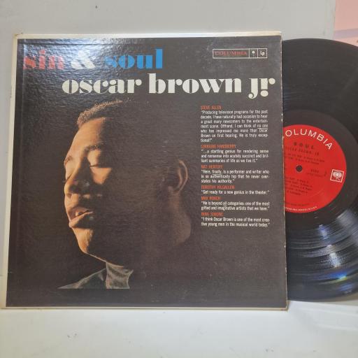 OSCAR BROWN JR., Sin & Soul, CL 1577, 12" LP