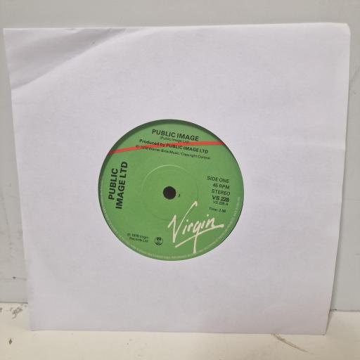 PUBLIC IMAGE LTD Public Image VS 228 7" SINGLE