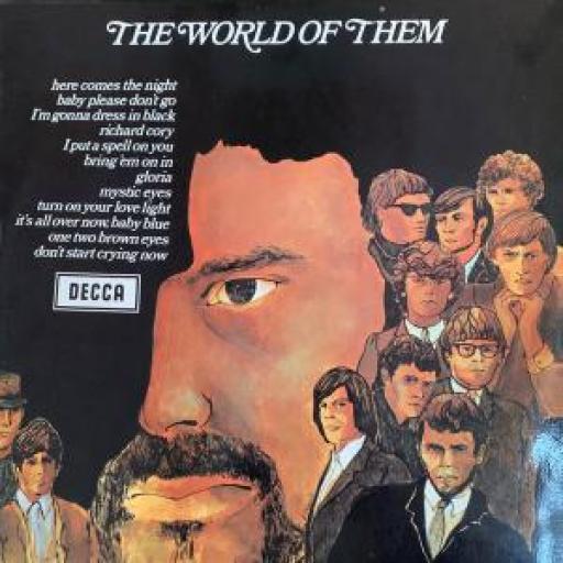 THEM (Ft. VAN MORRISON), The World Of Them, TPS 70, 12" LP