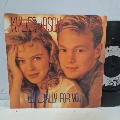 KYLIE and JASON Especially For You PWL 24 7" SINGLE