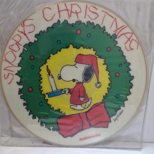 THE ROYAL GUARDSMEN, Merry Snoopy's Christmas, PD 1913, 12" PIC DISC