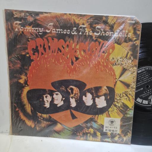 TOMMY JAMES & THE SHONDELLS, Crimson & Clover, BC-4153, 12" LP