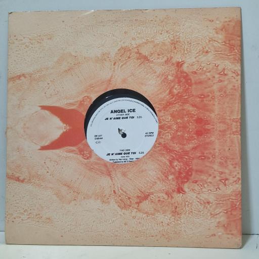 ANGEL ICE, Je N'aime Que Toi, BB027, 12" SINGLE