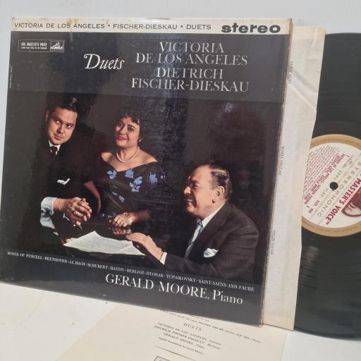 VICTORIA DE LOS ANGELES and DIETRICH FISCHER DIESKAU Duets ASD 459 12" LP