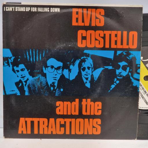 ELVIS COSTELLO AND THE ATTRACTIONS, I Can't Stand Up For Falling Down, XX1, 7" SINGLE