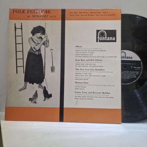VARIOUS, Folk Festival At Newport Vol.2, TFL 6004, 12" LP