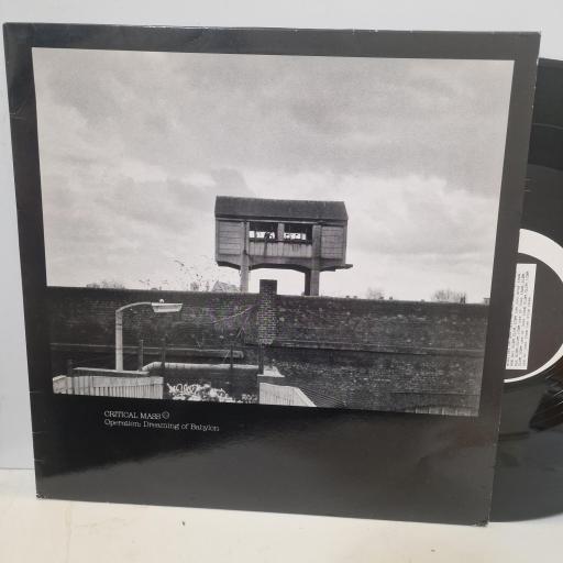 CRITICAL MASS, Operation: Dreaming Of Babylon, TIME 002, 12" SINGLE