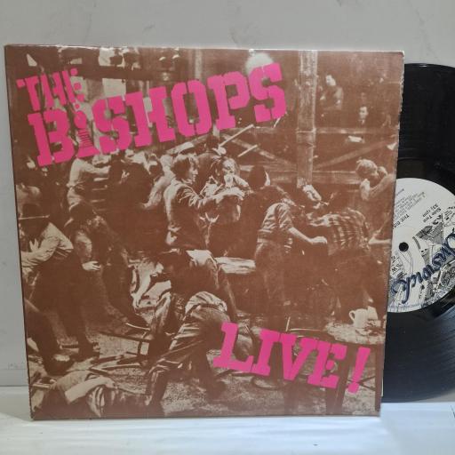 THE BISHOPS, Live!, CH7, 10" LP