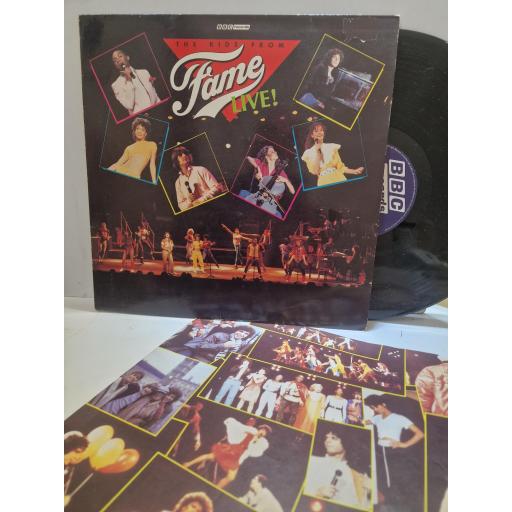 THE KIDS FROM FAME, Live!, KIDLP 003, 12" LP