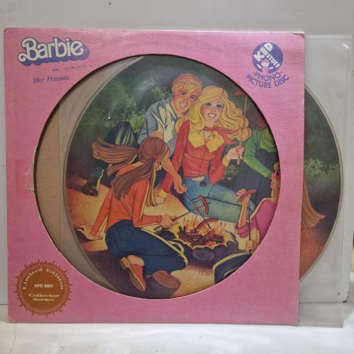 BARBIE, Barbie And Her Friends, KPD 6003, 12" PIC DISC