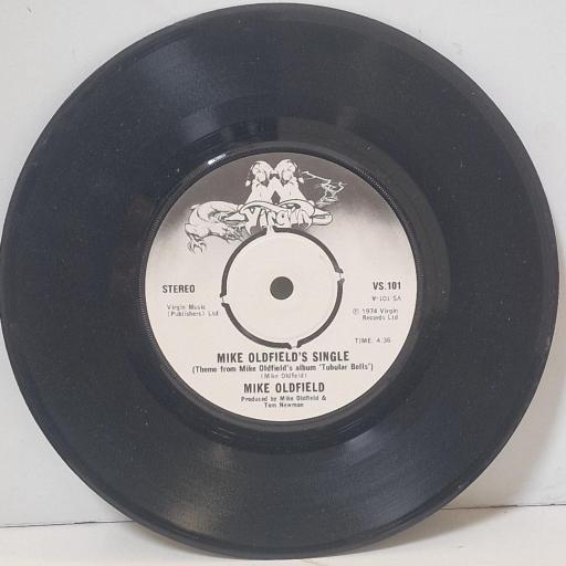 MIKE OLDFIELD Mike Oldfield's Single THEME FROM TUBULAR BELLS. VS 101 7" SINGLE.