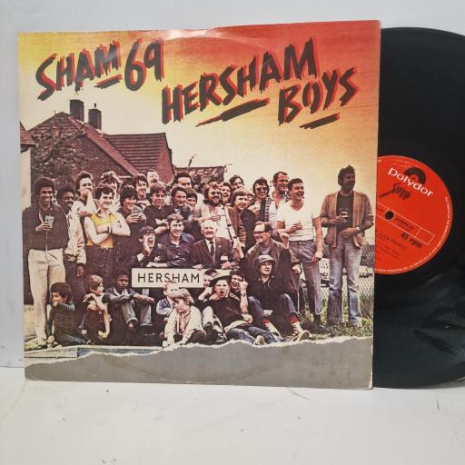 SHAM 69, Hersham Boys, Polydor POSPX 64, 12" SINGLE