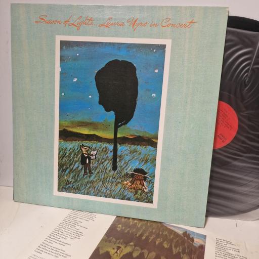 LAURA NYRO Season Of Lights…Laura Nyro In Concert PC 34786 12" LP