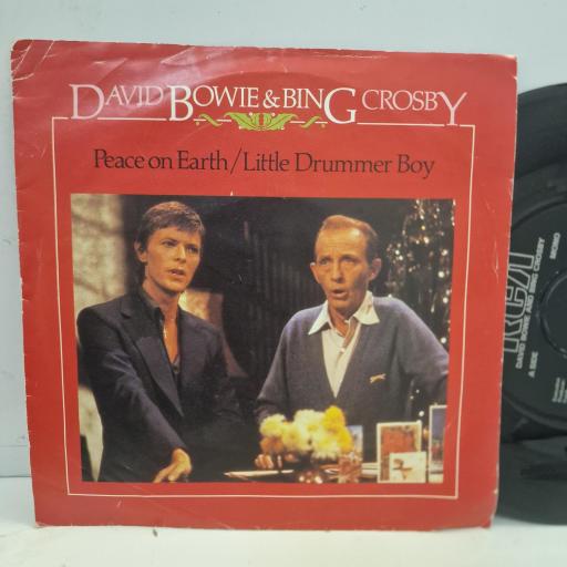 DAVID BOWIE and BING CROSBY Peace On Earth / Little Drummer Boy PB 13400 7" SINGLE