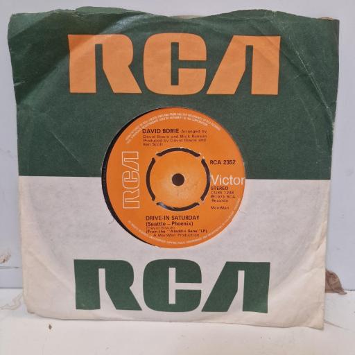 DAVID BOWIE Drive In Saturday RCA 2352 7" SINGLE