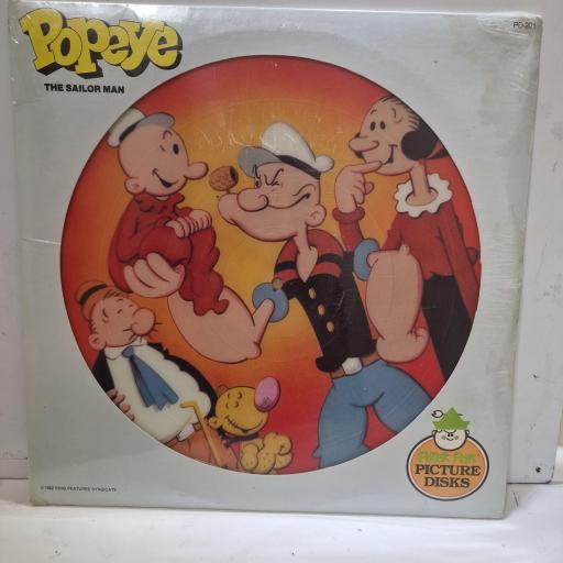 UNKNOWN ARTIST, Popeye The Sailor Man, PD-201, 12" PIC DISC