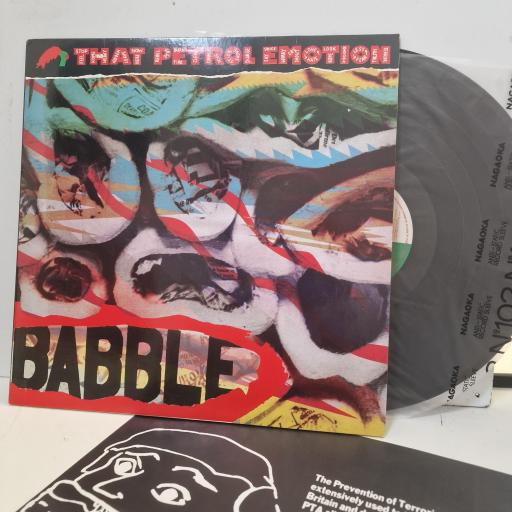 THAT PETROL EMOTION Babble 831 956-1 12" LP