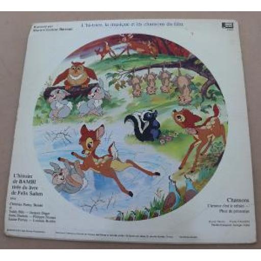 NO ARTIST, Bambi, 310822, 12" PIC DISC