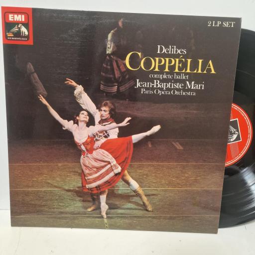 DELIBES JEAN-BAPTISTE MARI PARIS OPERA ORCHESTRA Coppelia (Complete Ballet), SLS 5091 12" LP