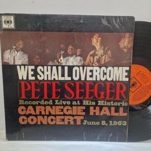 PETE SEEGER, We Shall Overcome, BPG 62209, MONO  12" LP