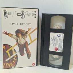 DAVID BOWIE Day-In Day-Out MVR 990068 2 VHS