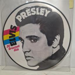 ELVIS PRESLEY 20 Greatest Hits PD 20002 PR 12” PD