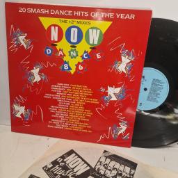 VARIOUS Now Dance 86 – The 12” Mixes NOD 2 12” LP