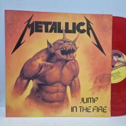 METALLICA Jump In The Fire CV 12 KUT 105 12” SINGLE RED VINYL