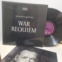 BENJAMIN BRITTEN War Requiem MET 252-3 12” BOX SET