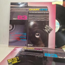 VARIOUS Chart Hits 83 Vol 1 AND Vol 2 NS 1256 A/B 12” LP