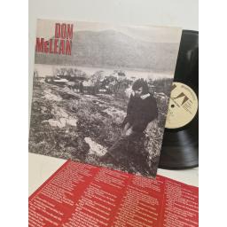 DON MCLEAN Don Mclean UAS 29399 12” LP