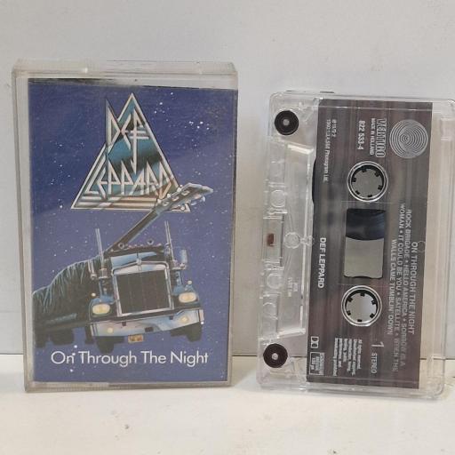 DEF LEPPARD On Through The Night 822 533-4 CASSETTE