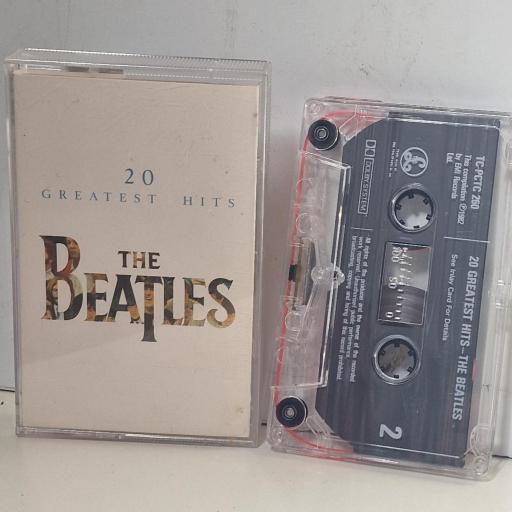 THE BEATLES 20 Greatest Hits TC-PCTC 260 CASSETTE