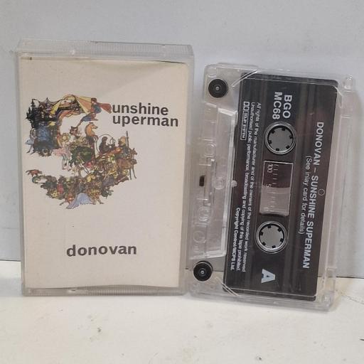 DONOVAN Sunshine Superman BGO MC68 CASSETTE
