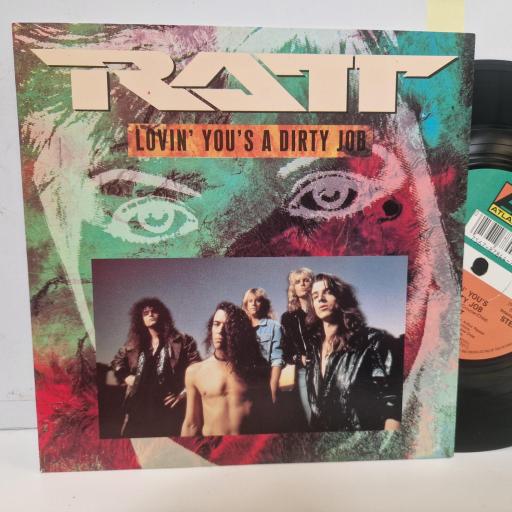 RATT Lovin’ You Is A Dirty Job A7844 7” SINGLE