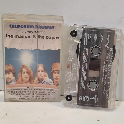 THE MAMAS & THE PAPAS California Dreamin’ (The Very Best Of The Mamas & The Papas) 523 973-4 CASSETTE