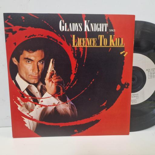GLADYS KNIGHT Licence To Kill MCA 1339 7” SINGLE