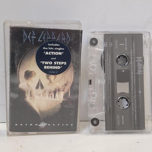 DEF LEPPARD Retro Active 518 305-4 CASSETTE