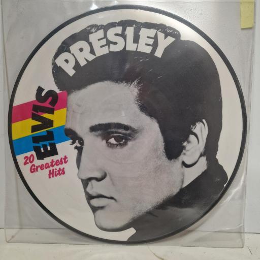 ELVIS PRESLEY 20 Greatest Hits PD 20002 PR 12” PD