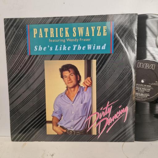 PATRICK SWAYZE She’s Like the Wind PT 49566 12” SINGLE