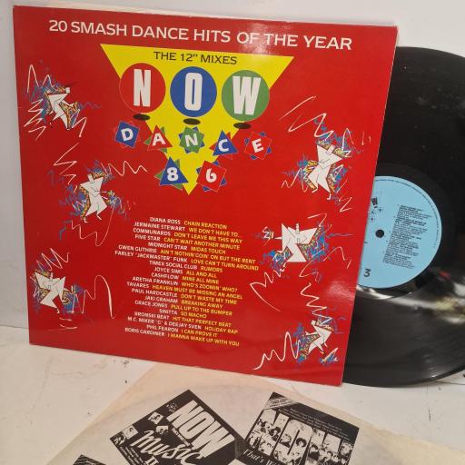 VARIOUS Now Dance 86 – The 12” Mixes NOD 2 12” LP