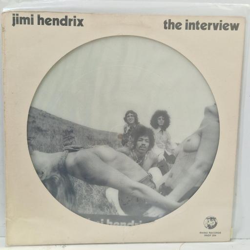 JIMI HENDRIX The Interview RNDF 254 12” PICTURE DISC