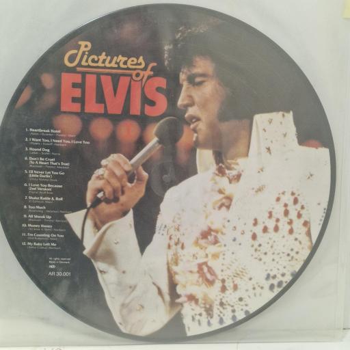 ELVIS PRESLEY Pictures Of Elvis 1 12” Picture dsic