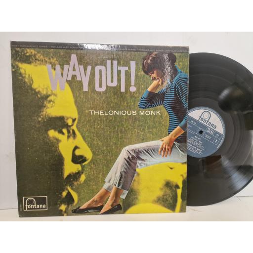 THELONIOUS MONK Way Out! FJL 113 12” LP