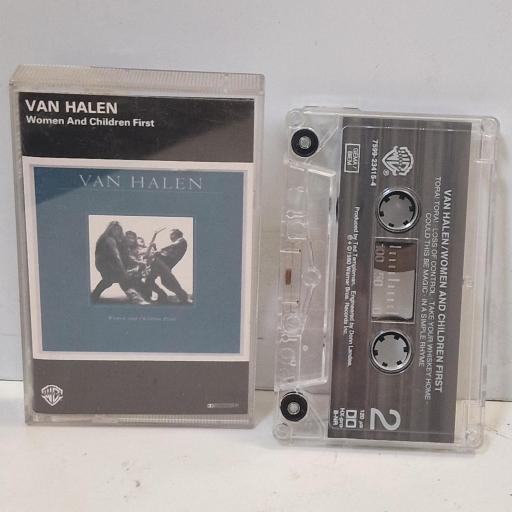 VAN HALEN Women And Children First 7599-23415-4 CASSETTE