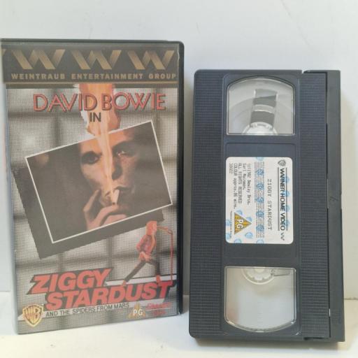 DAVID BOWIE Ziggy Stardust And The Spiders From Mars PES 38022 VHS