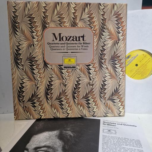 MOZART Quartette Und Quintette Für Bläser 2733 013 12" BOX SET
