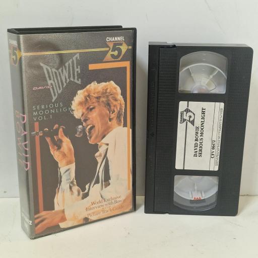 DAVID BOWIE Serious Moonlight Vol.1 CFV 00472 VHS