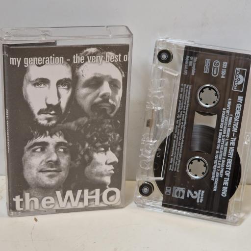 THE WHO My Generation – The Very Best Of The Who 533 150-4 CASSETTE